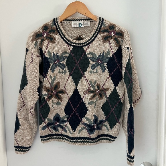 VTG Paul Harris Design Womens Sweater Floral Size Small - Picture 16 of 16